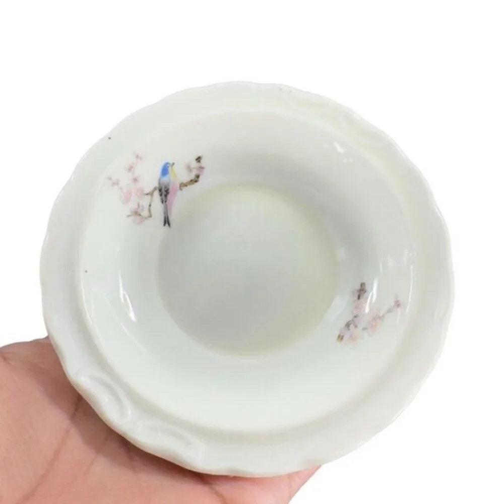 Takahashi East Wind San Francisco Porcelain Trinket Bowl Dish‎ Candle Holder VTG